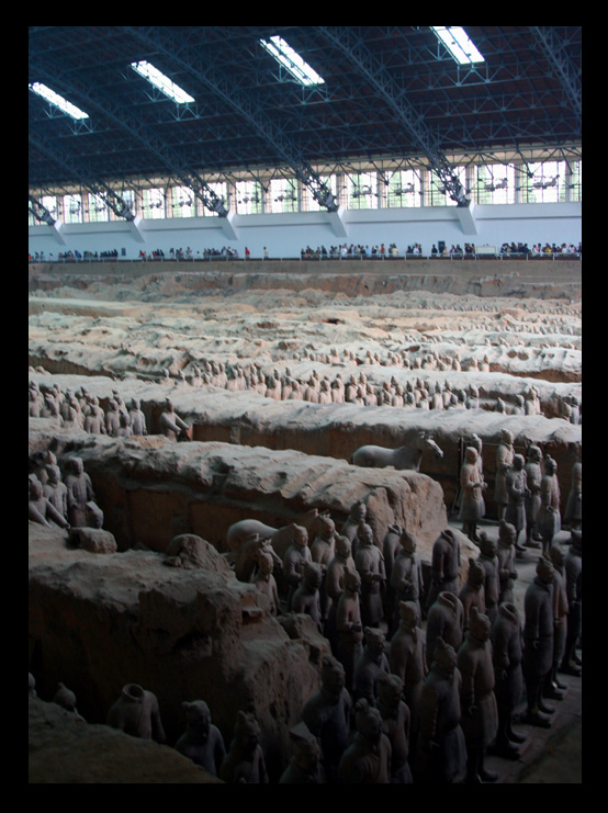THE SCALE OF THE ARCHEOLOGICAL DIG WAS CRAZY!!!