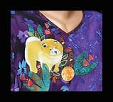 TODAYS PUP-OURRI…Chow blouse-panda pendant-$10 OFF ZAZZLE TIES!